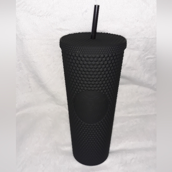 Disneyland Black Matted Studded Diamond Starbucks Tumbler Limited Edition - Picture 3 of 10